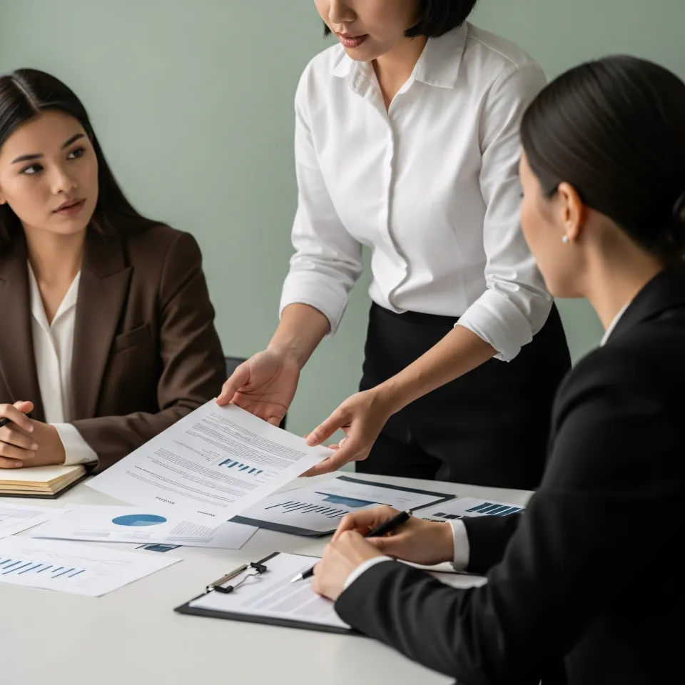 Equipa analisando dados competitivos mercado